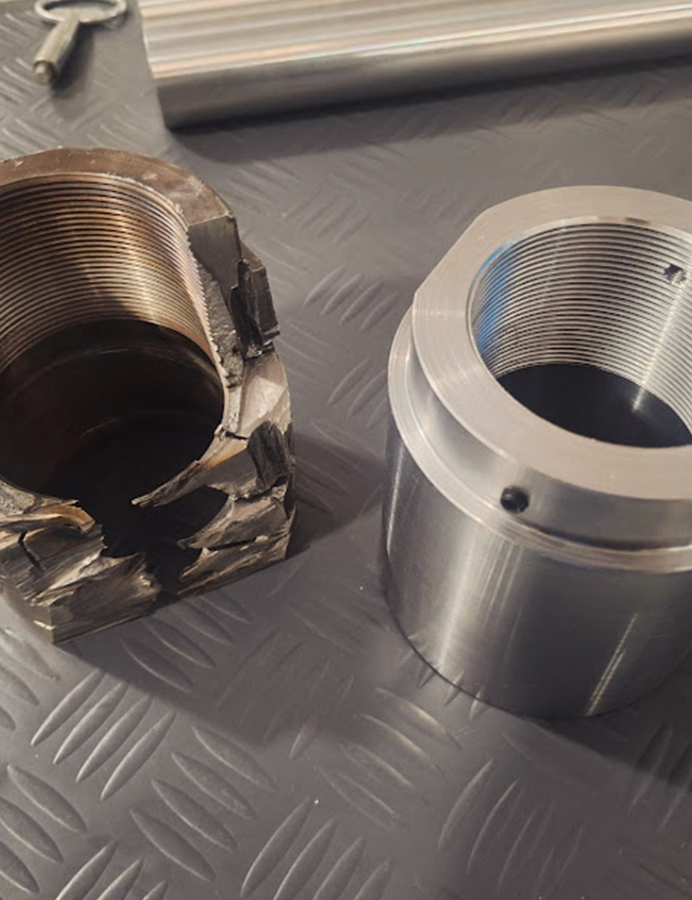 Fabricación completa de tuerca